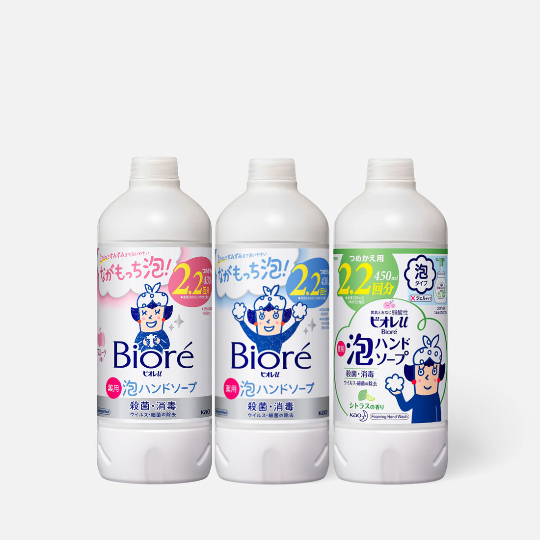 KAO Biore Foaming Hand Soap Refill 430ml