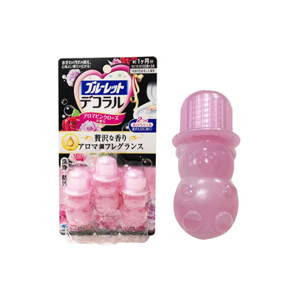 KOBAYASHI Seiyaku Toilet Aroma Pink Rose Fragrance 3pcs
