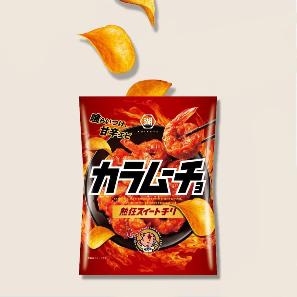 KOIKEYA Karamucho Passion Sweet Chili Chips 53g