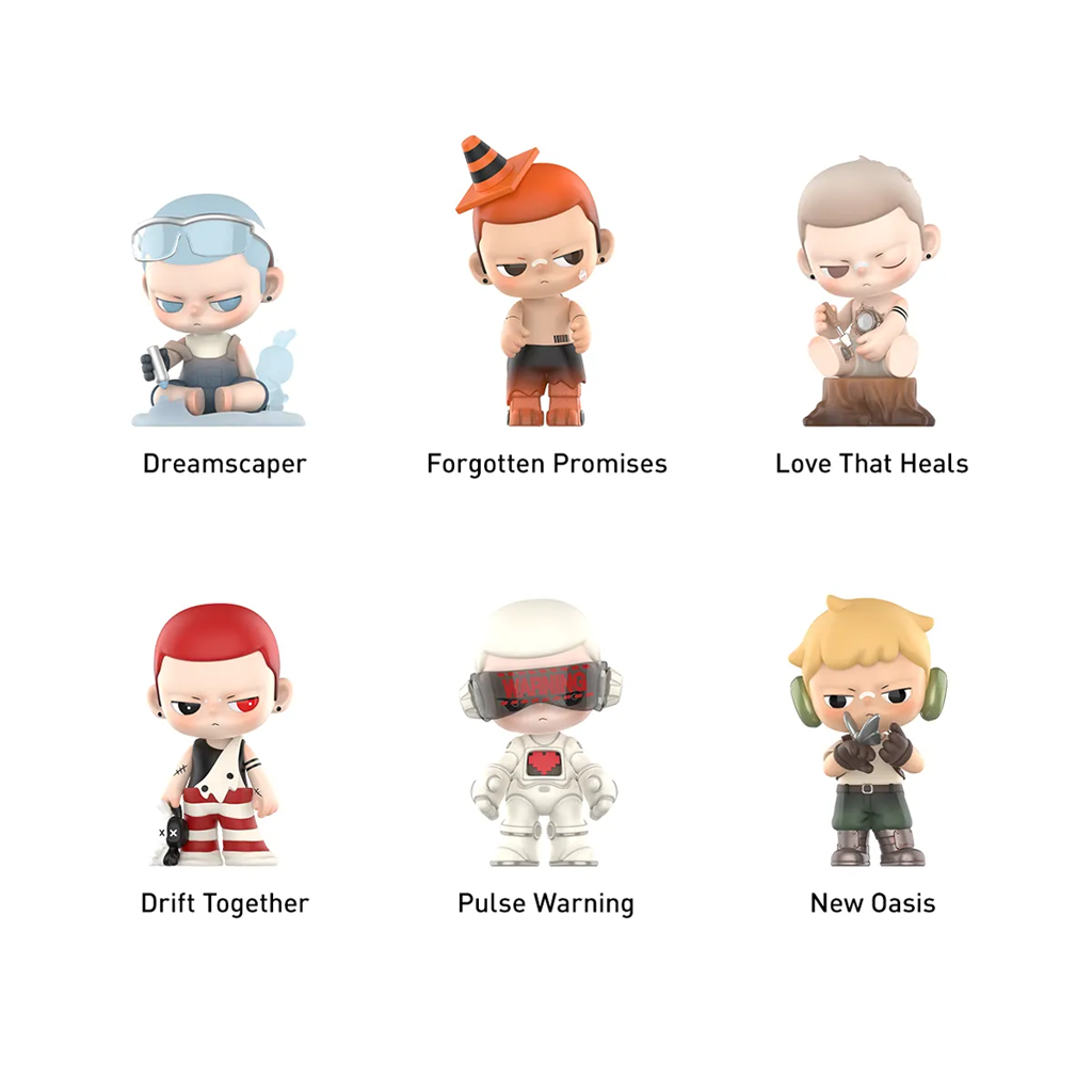 POP MART KUBO City of Sunset Series Figures Blind Box