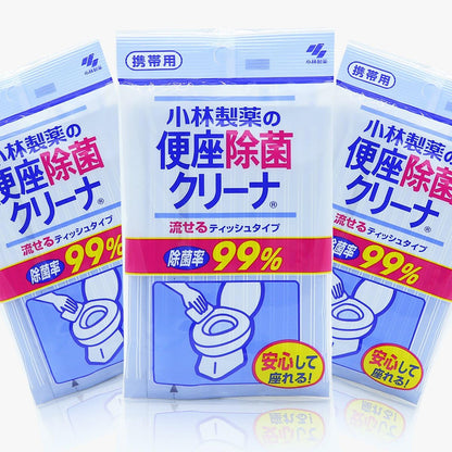 KOBAYASHI Toilet Seat Disinfecting Cleaner Tissue Type 10 pcs