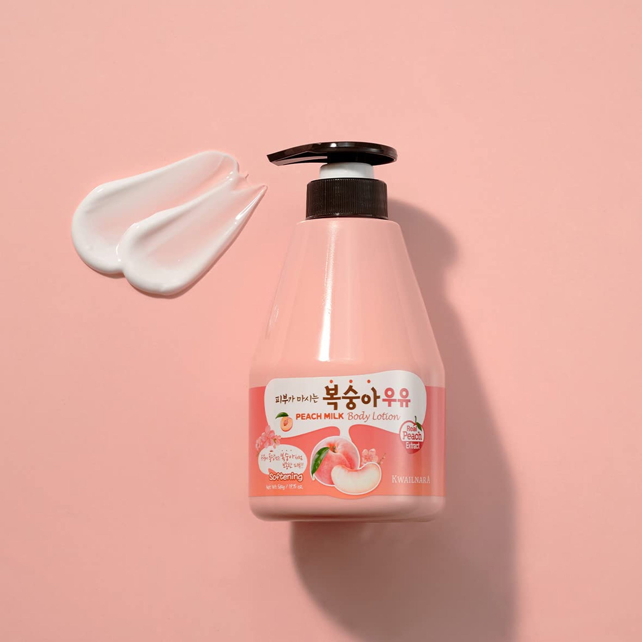 KWAILNARA 蜜桃牛奶柔嫩活力身体乳 560g