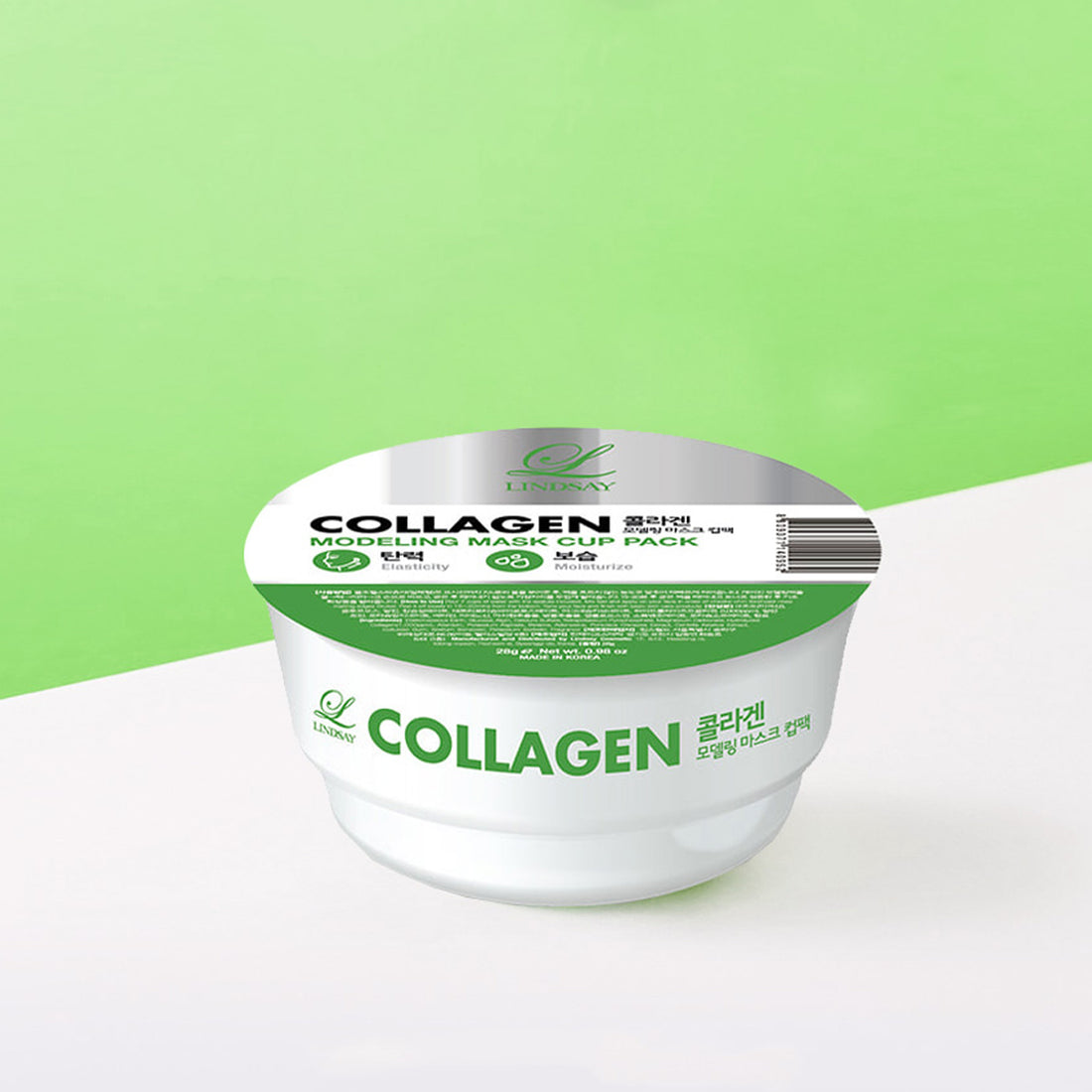 LINDSAY Collagen Modeling Mask Cup Pack 28g