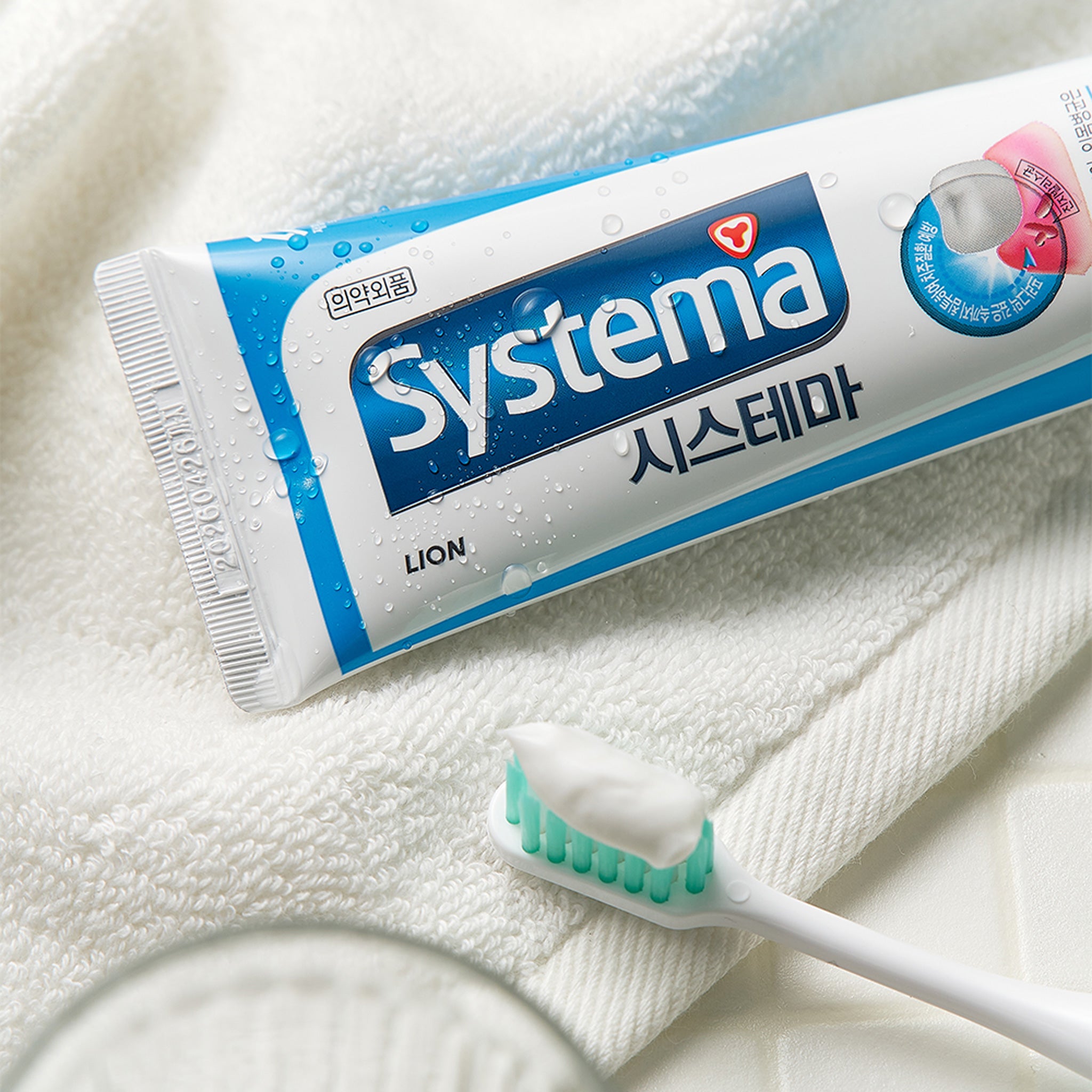 LION Systema toothpaste Ice Mint Alpha 120g