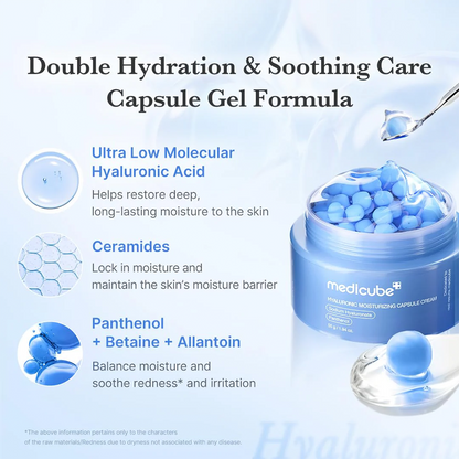 MEDICUBE Hylaruonic Moisturizing Capsule Cream 50g