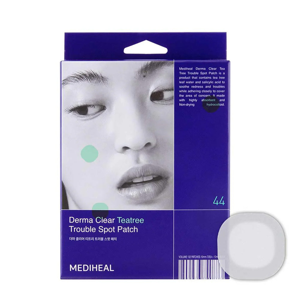 MEDIHEAL Derma Clear Teatree Trouble Spot Patch 44 Counts