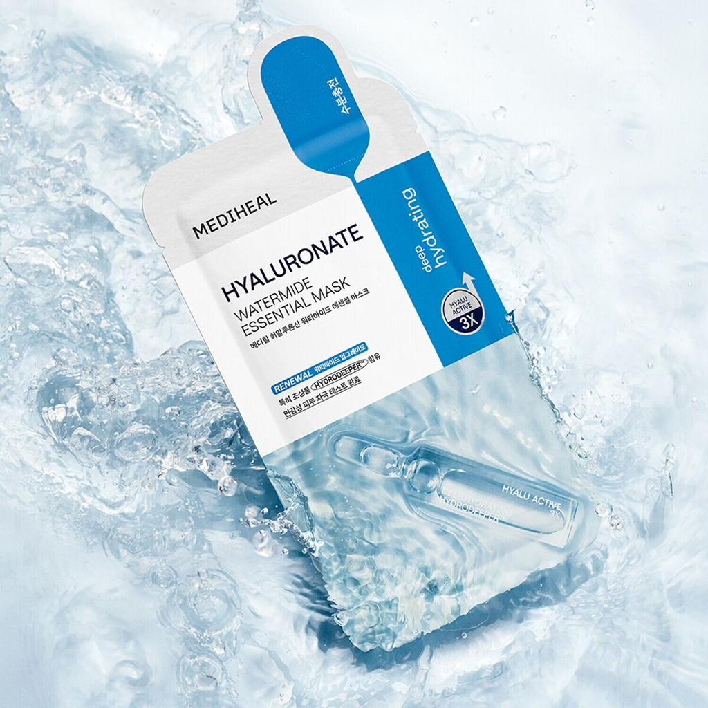 MEDIHEAL Hyaluronate Watermide Essential Mask