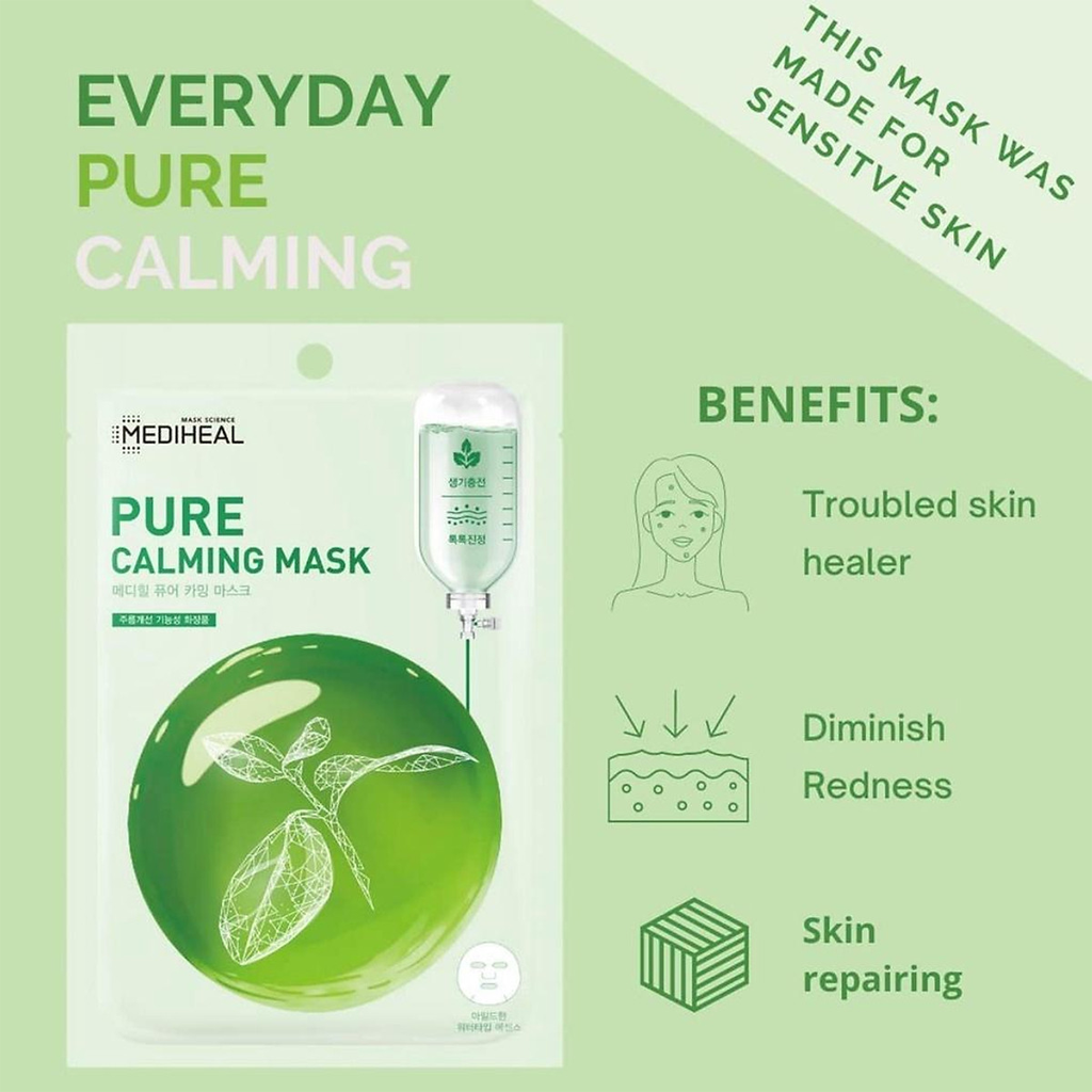 MEDIHEAL Pure Calming Mask 1 pc