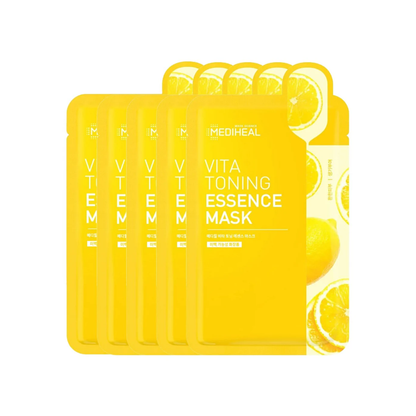 MEDIHEAL Vita Toning Essence Mask 5 pcs