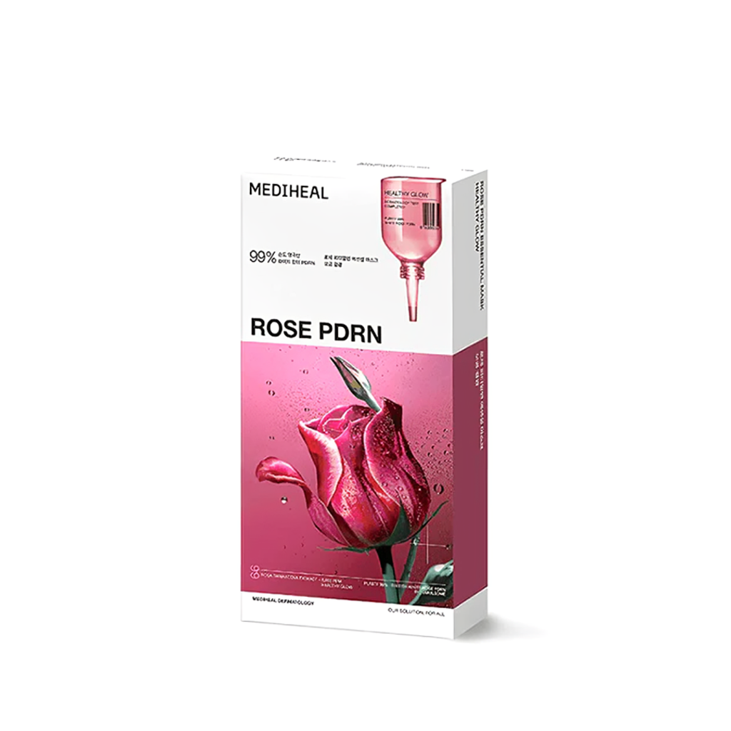 MEDIHEAL Rose PDRN Essential Mask 10 pcs