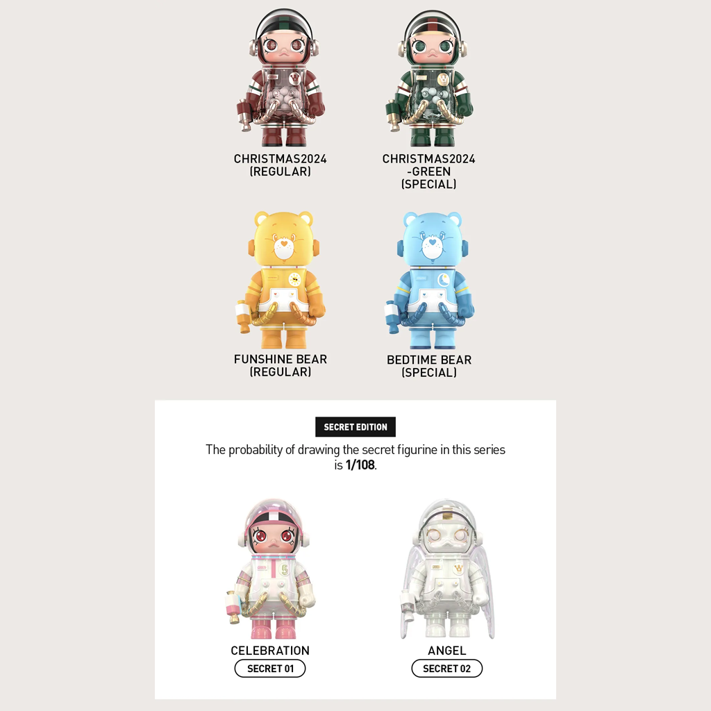 POP MART MEGA SPACE MOLLY 100% Series4 Blind Box – LAMOUR