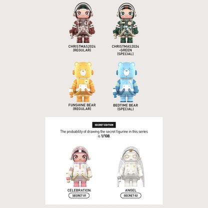 POP MART MEGA SPACE MOLLY 100% Series4 Blind Box