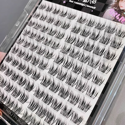 MJSP False Eyelashes Lazy Thick Style Kitten Ears