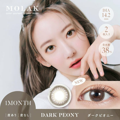 MOLAK 1Month Contact Lenses ±0.00 2pcs