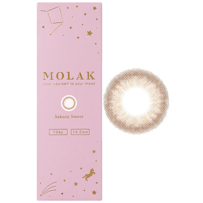 MOLAK 日抛美瞳 Sakura Smore 10片