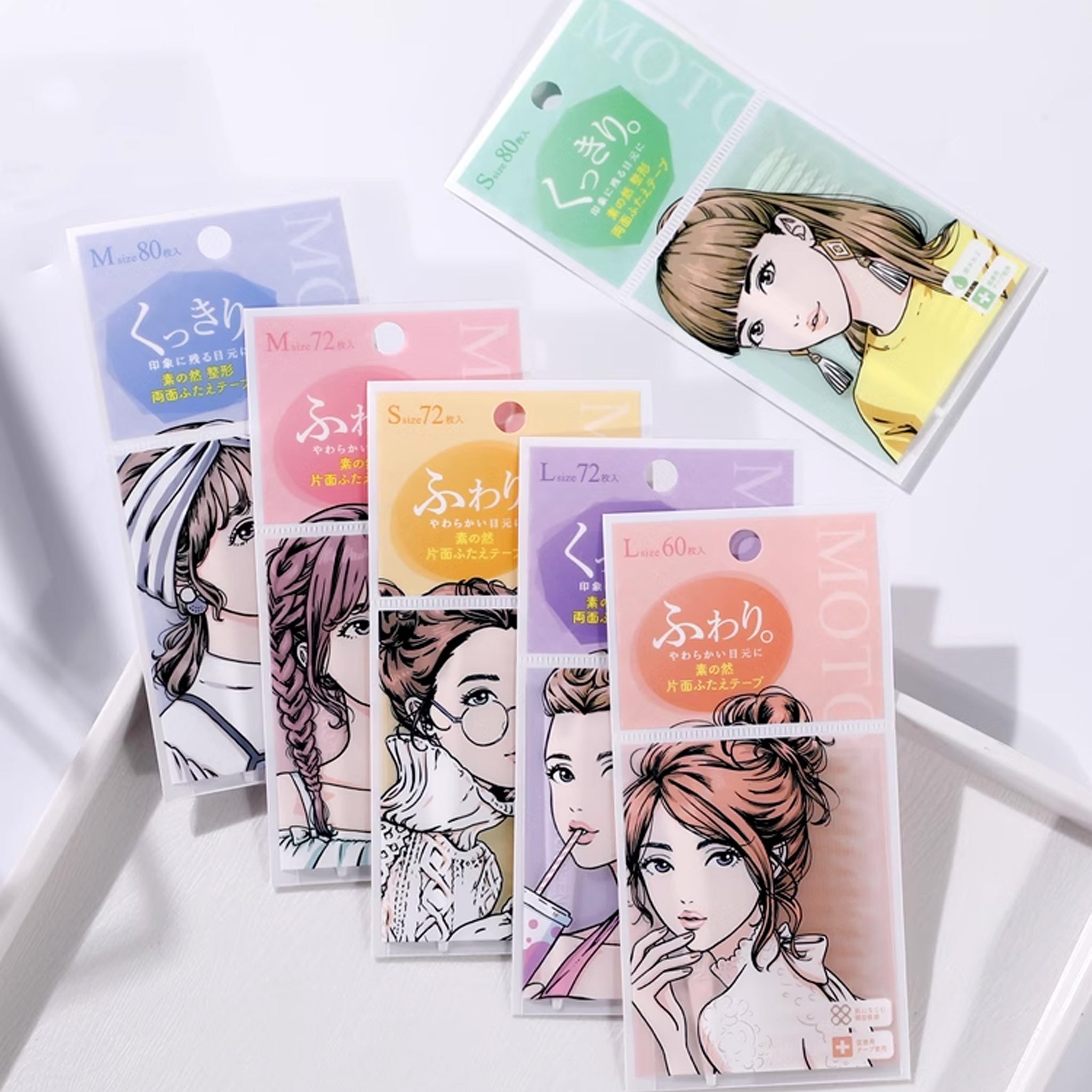 MOTONOZEN Double Eyelid Sticker 3 Sizes