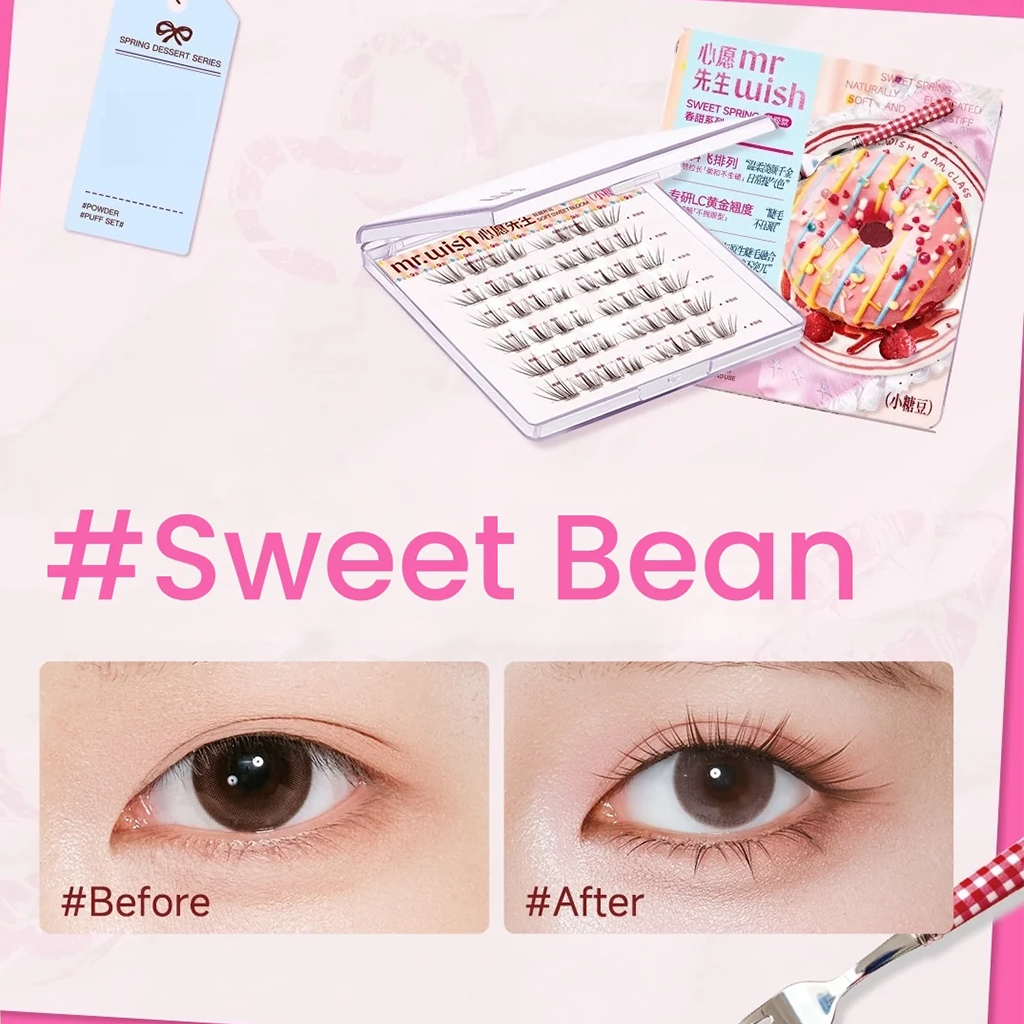 MR.WISH Sweet Spring Collection Natural Glue-free False Eyelashes
