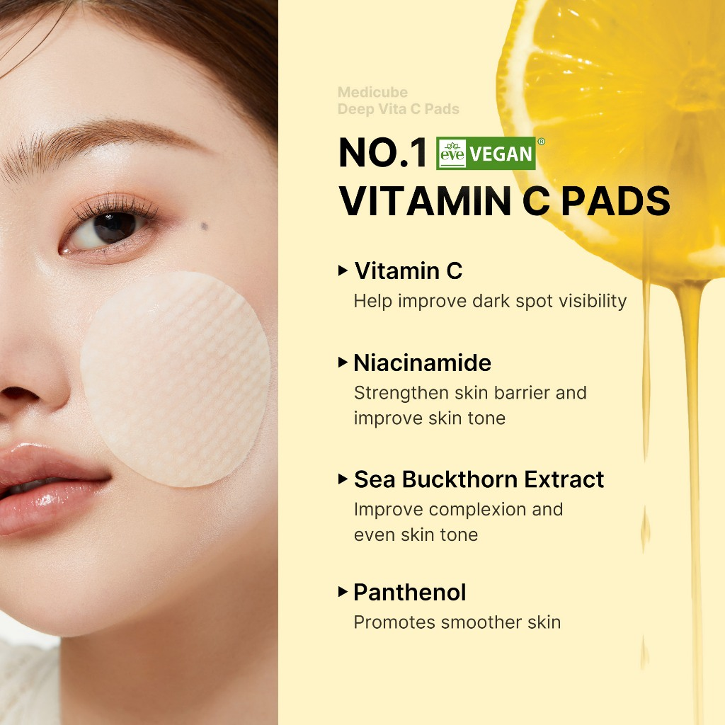 Medicube Deep Vita Facial Pads 70 pcs
