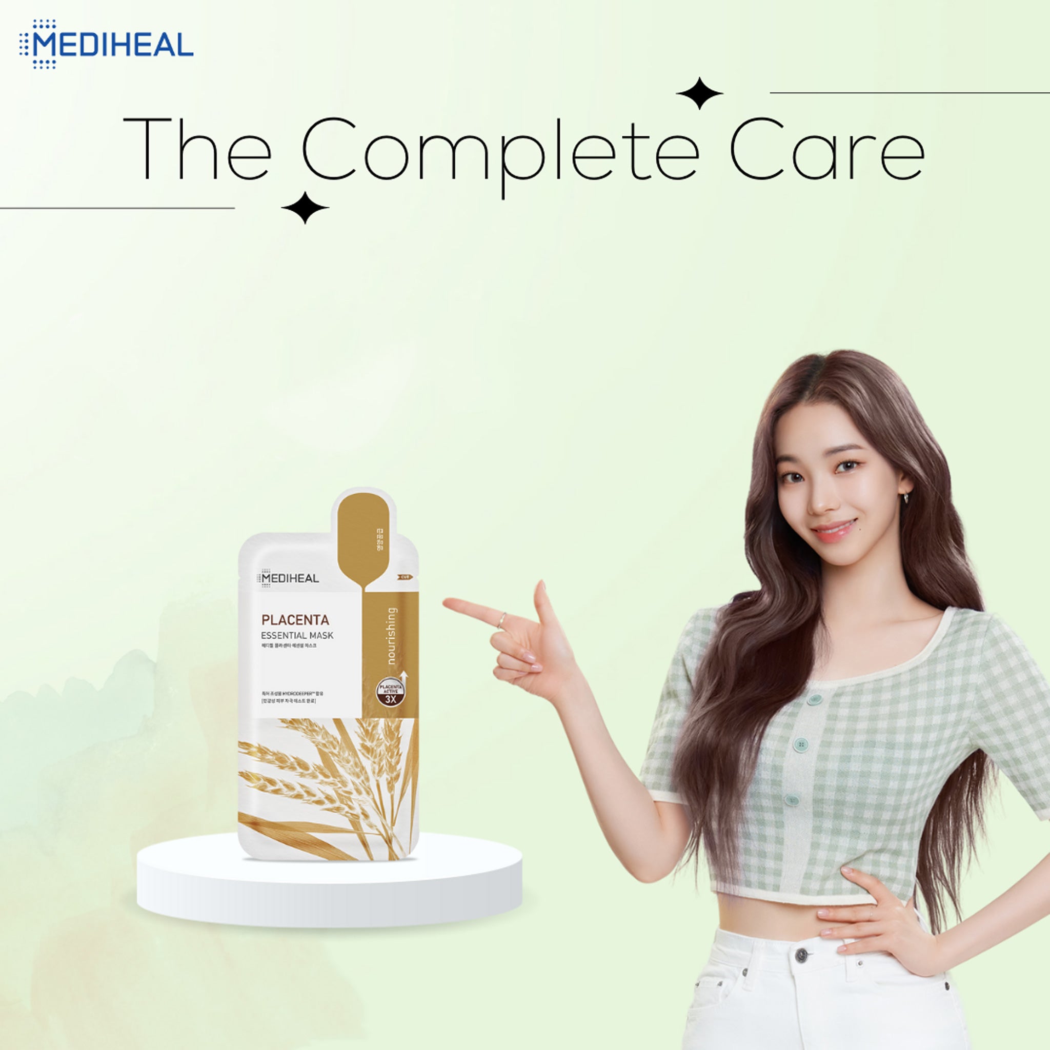 MEDIHEAL 胎盘素滋润精华精华面膜 10 片