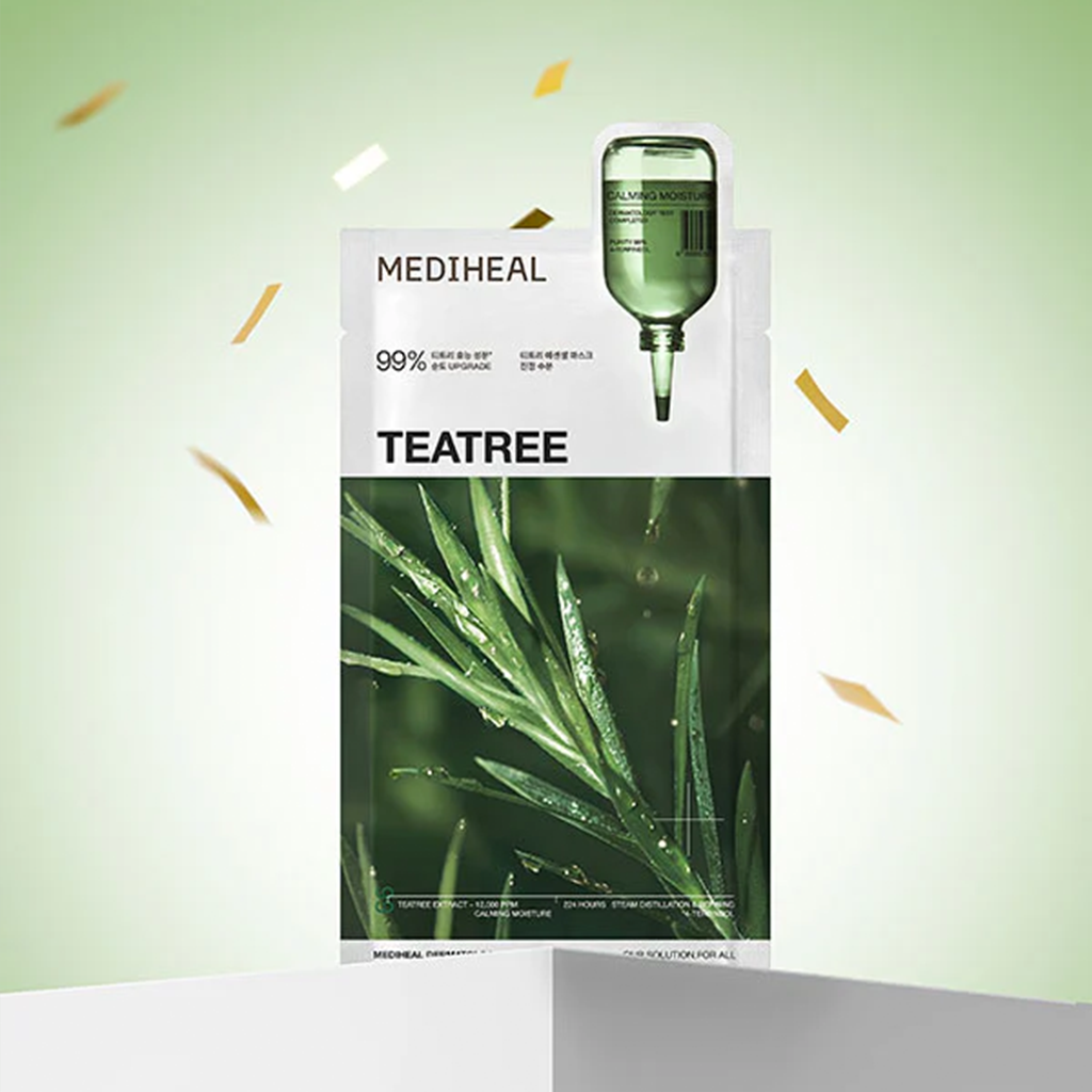 Mediheal Teatree Essential Mask Calming Moisture 10pcs