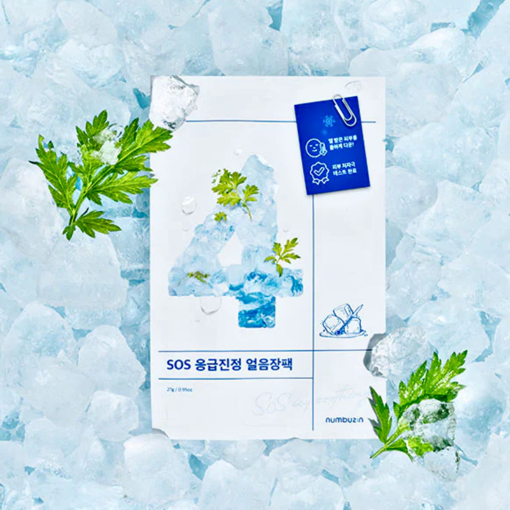 numbuzin No.4 Icy Soothing Sheet Mask