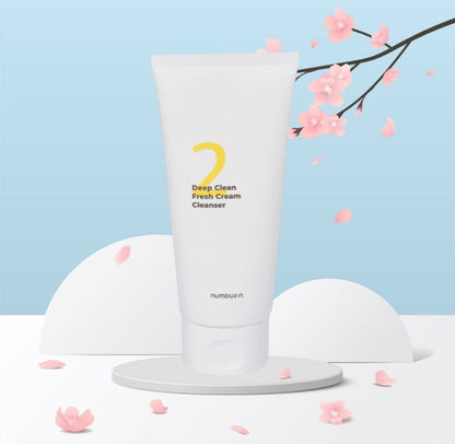 numbuzin No.2 Deep Clean Fresh Cream Cleanser 120ml