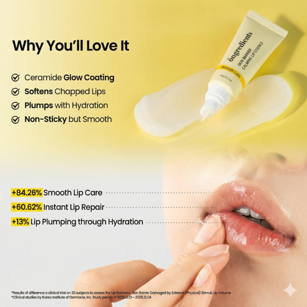 ONGREDIENTS Skin Barrier Calming Lip Essence