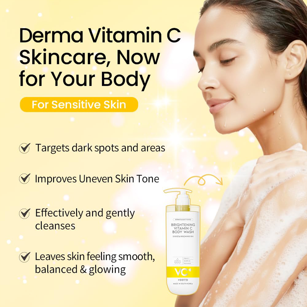 OOTD Brightening Vitamin C Body Wash 750ml