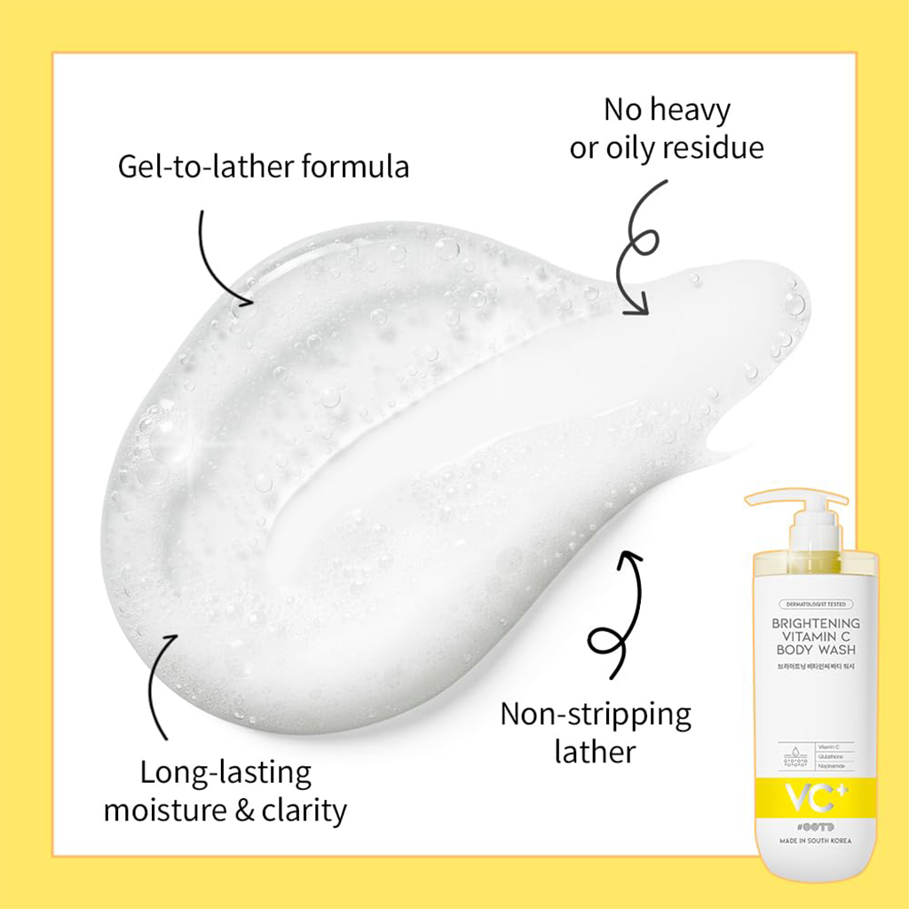 OOTD Brightening Vitamin C Body Wash 750ml