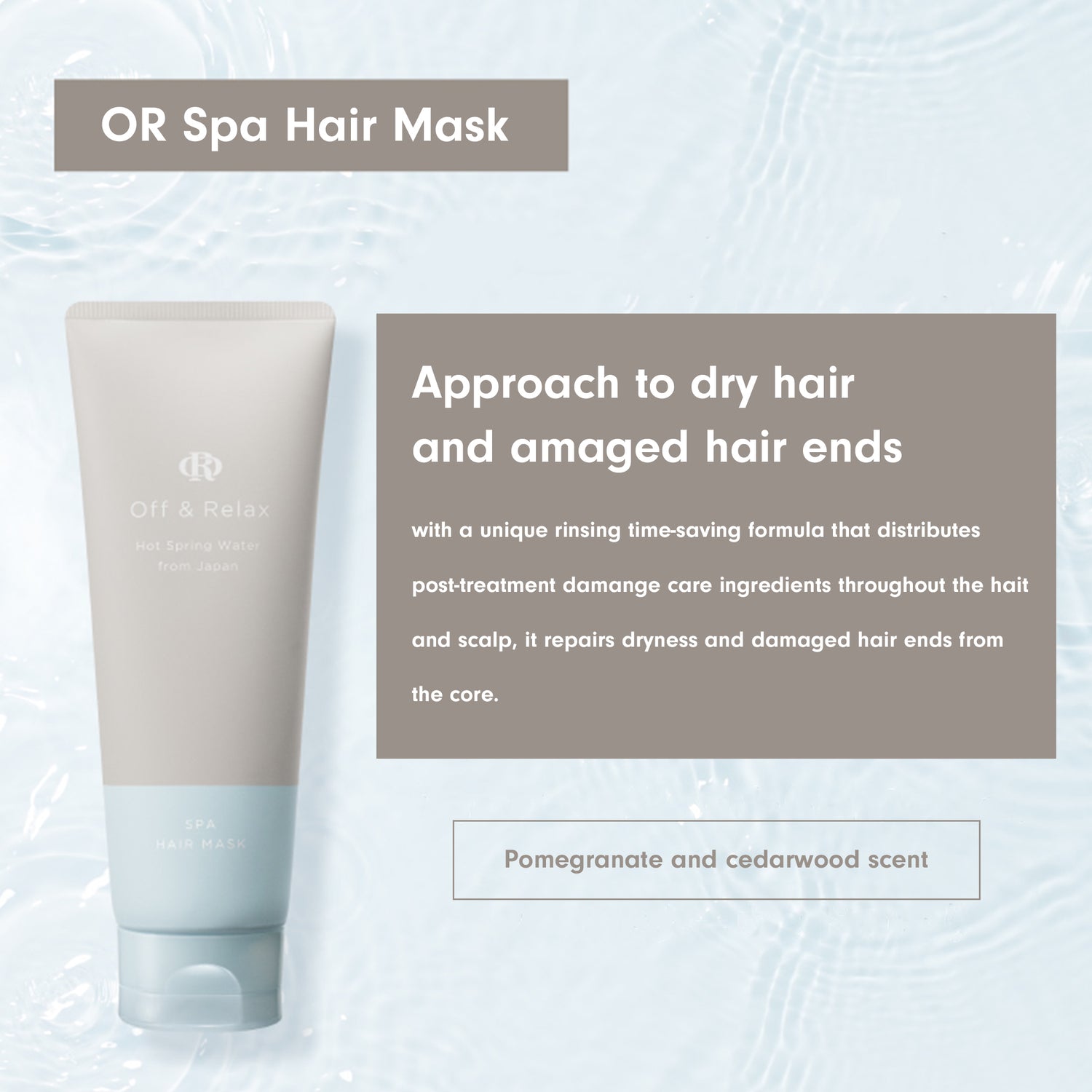 Off&amp; Relax OR Moisture Shampoo &amp; Conditioner Set