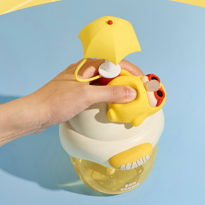 POP MART PUCKY Egg Beanie Series-Straw Cup