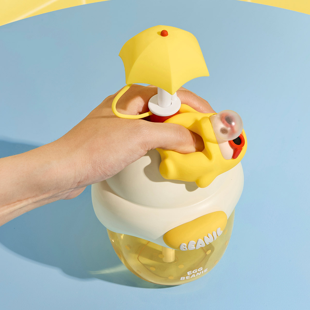 POP MART PUCKY Egg Beanie Series-Straw Cup