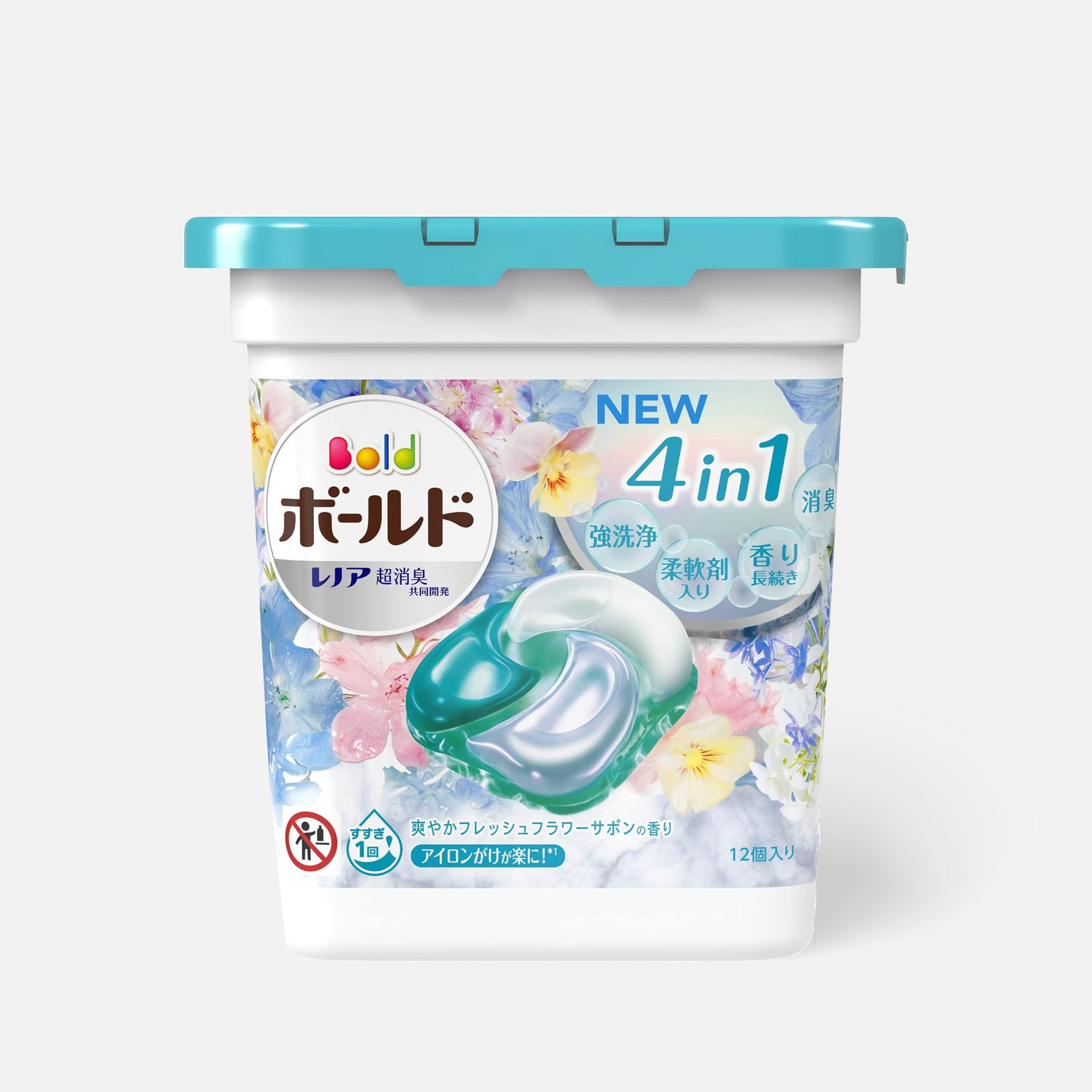 P&amp;G Bold 啫喱球洗衣胶囊 11 件装 鲜花味