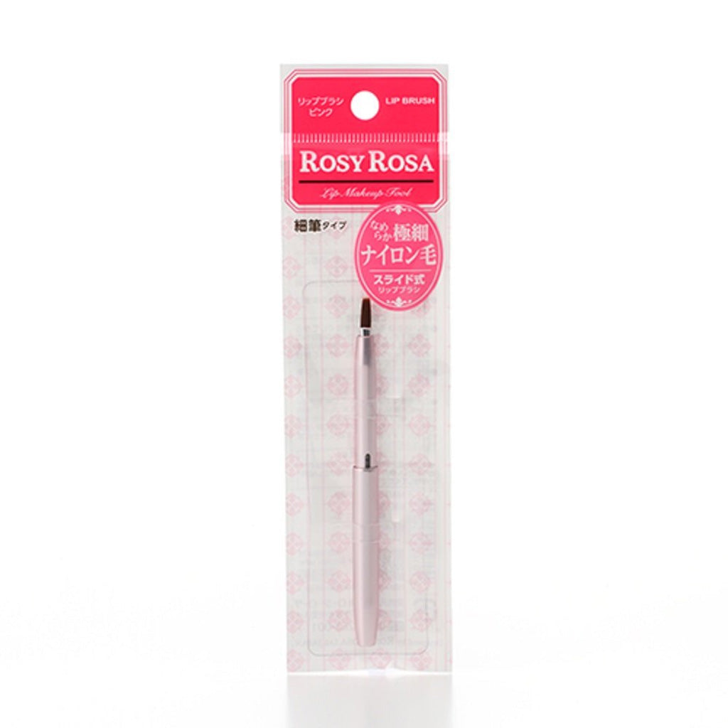 Rosy Rosa Slide Lip Brush Mini Matte Pink