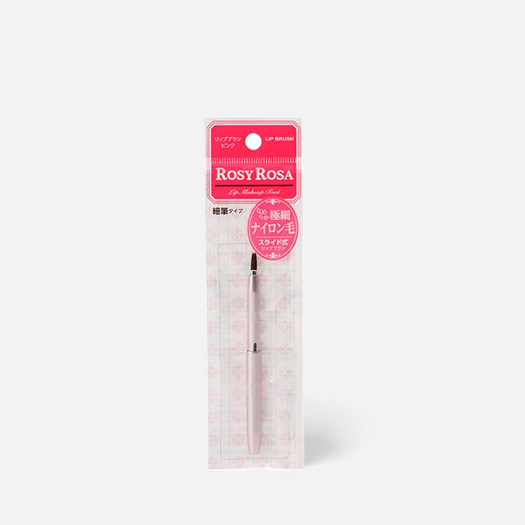 Rosy Rosa Slide Lip Brush Mini Matte Pink