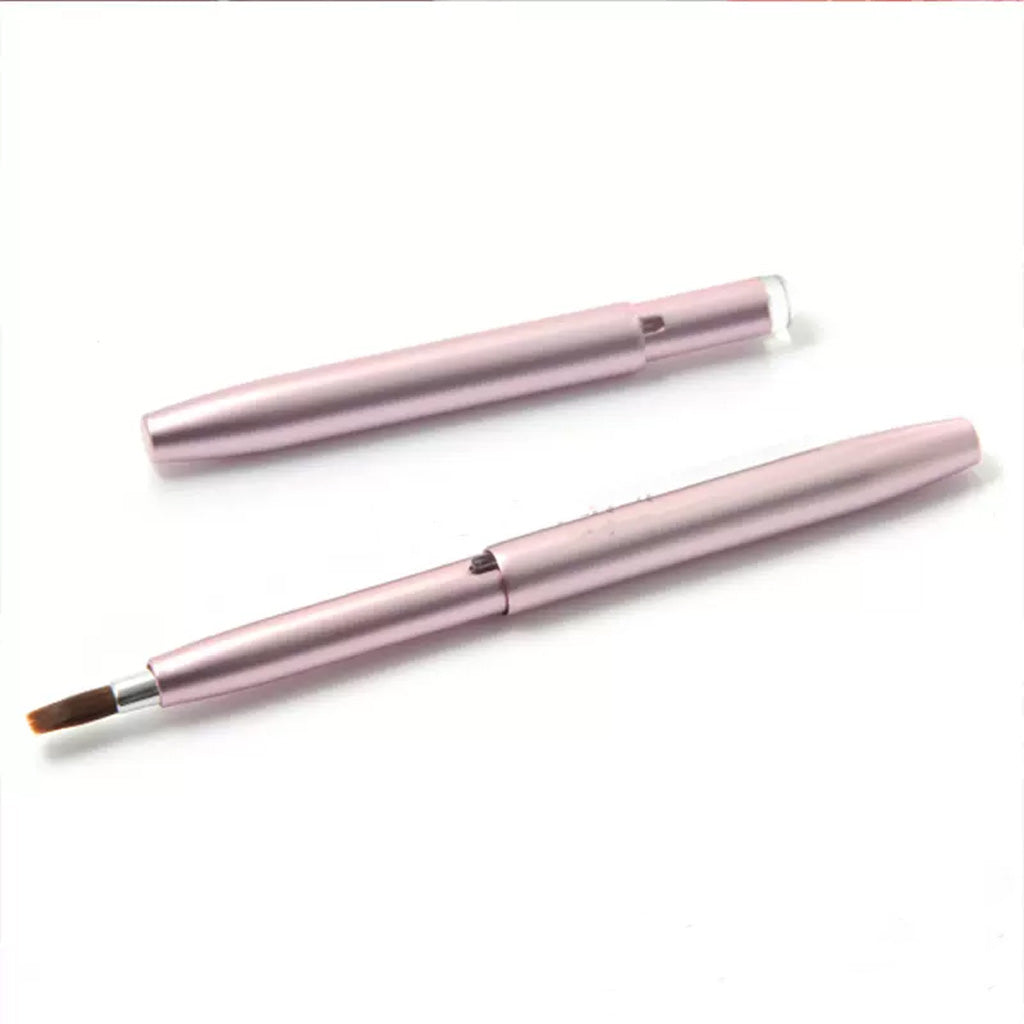 Rosy Rosa Slide Lip Brush Mini Matte Pink