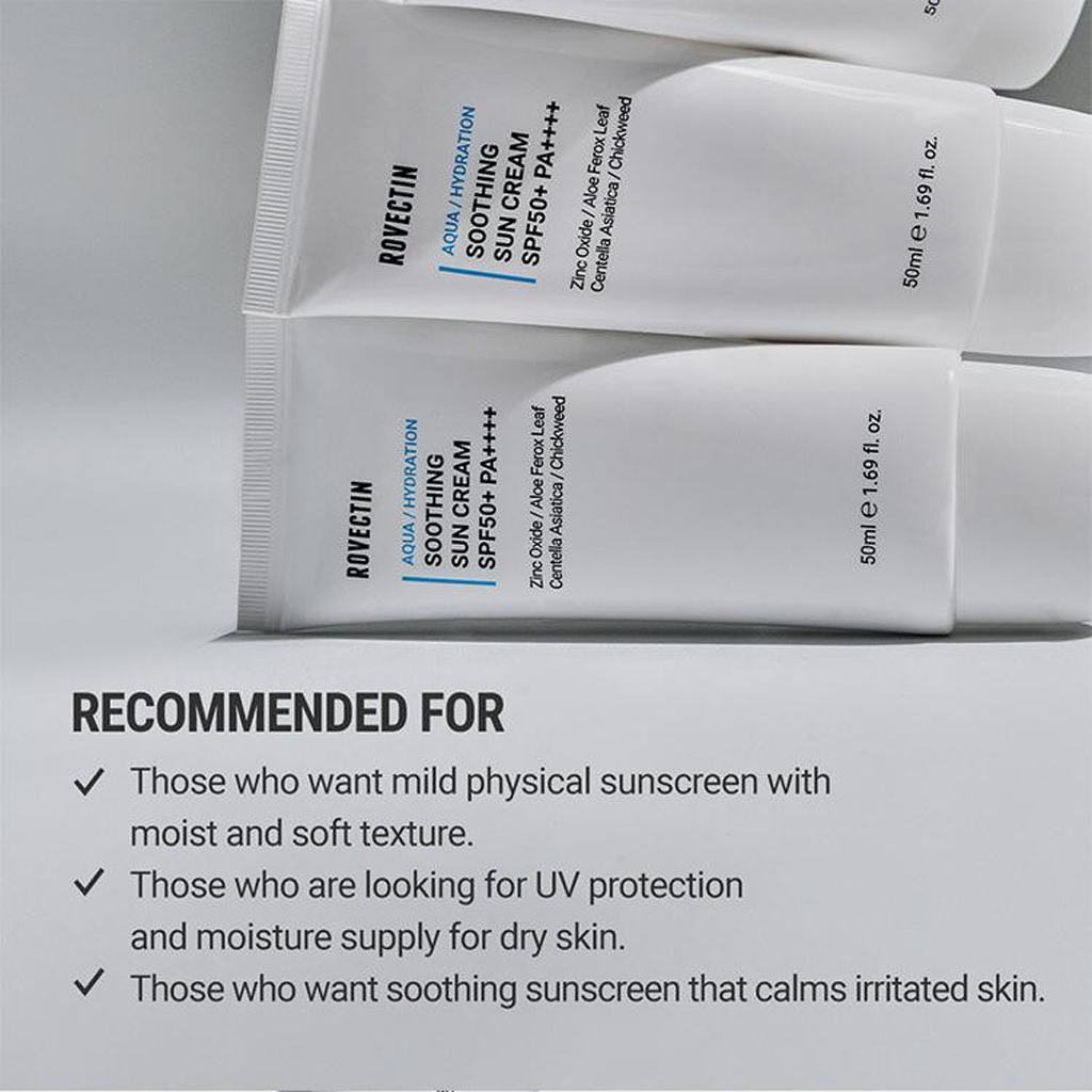 ROVECTIN Aqua Soothing Sun Cream 50 ml