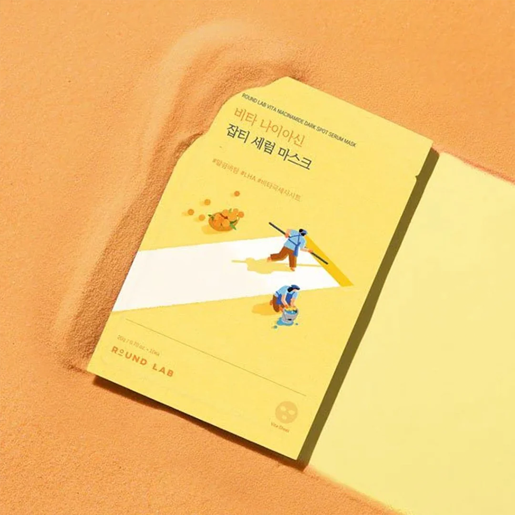 Round Lab Vita Niacinamide Dark Spot Serum Mask