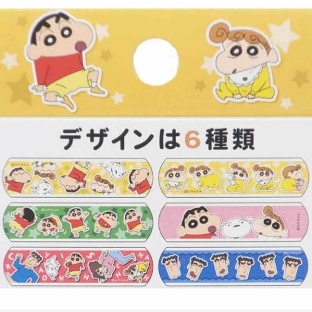 Santan Crayon Shin-chan Family Bandages 18 pcs