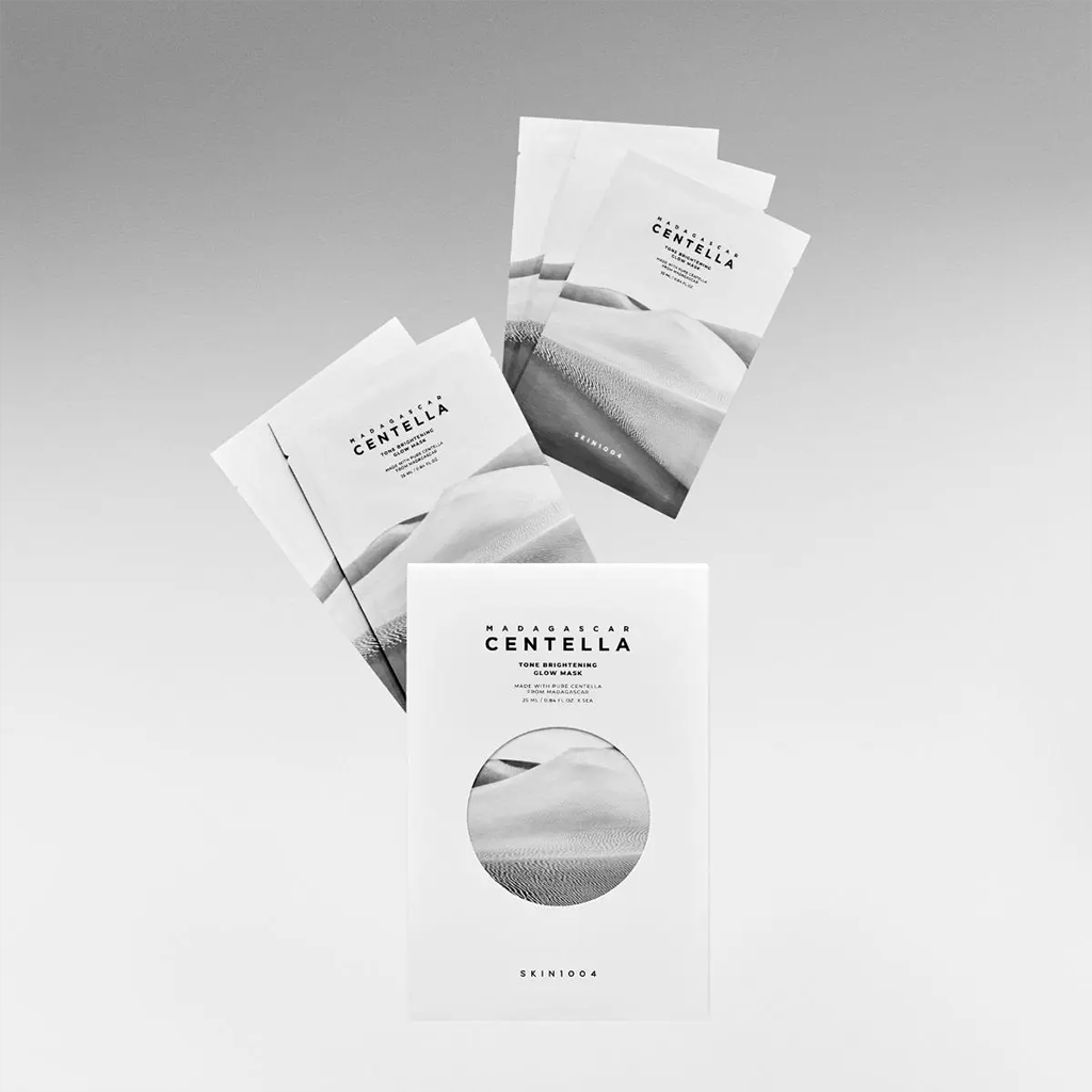 SKIN1004 Madagascar Centella Tone Brightening Glow Mask 5pcs