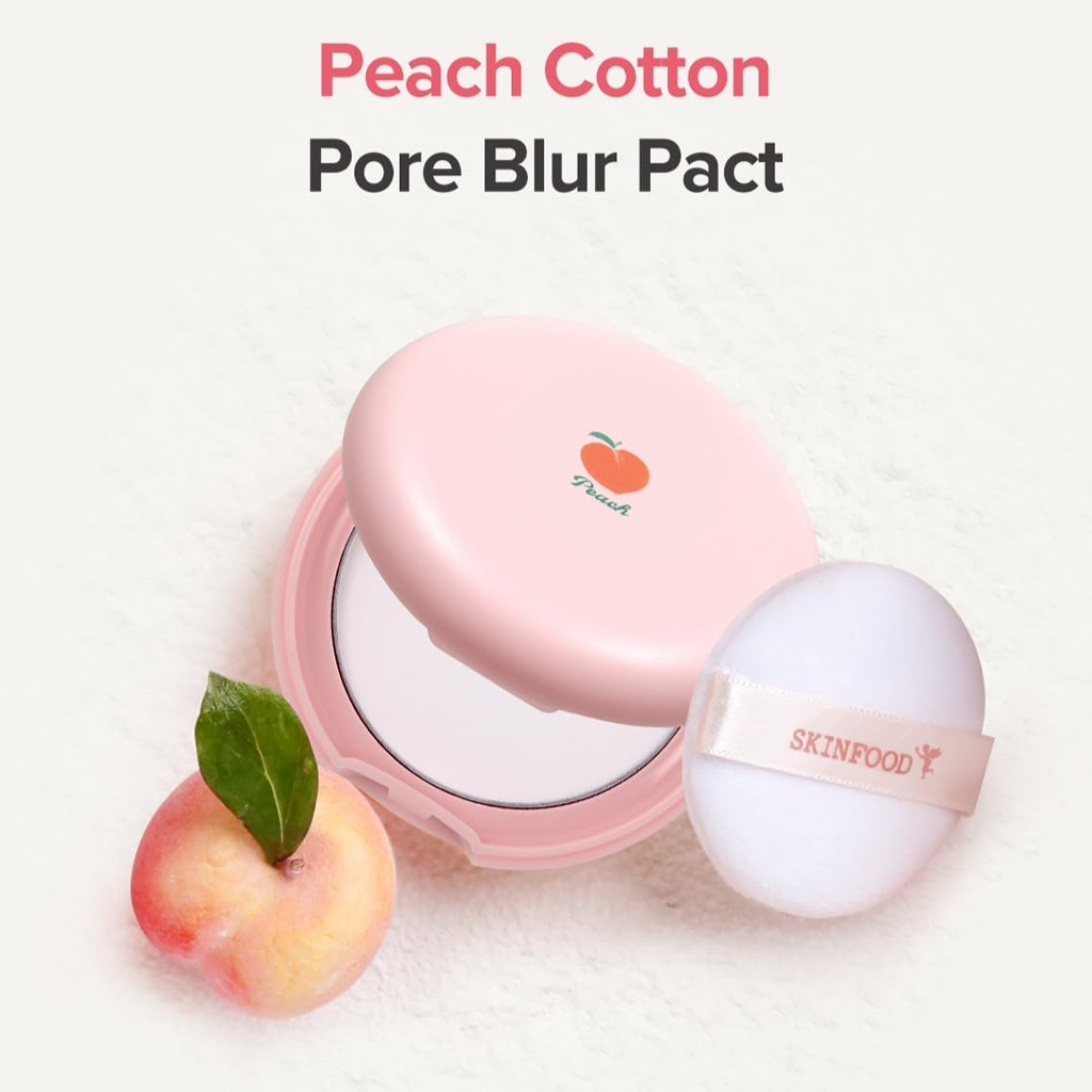 SKINFOOD Peach Cotton Pore Blur Pact 4 g