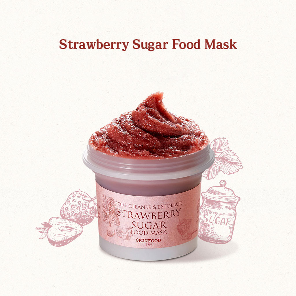 SKINFOOD Strawberry Sugar Food Mask 120g