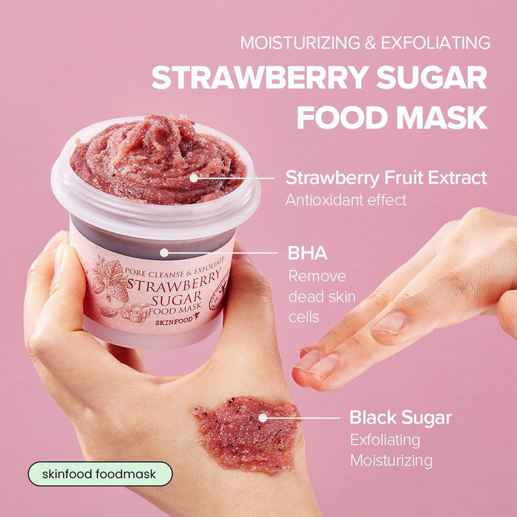 SKINFOOD Strawberry Sugar Food Mask 120g