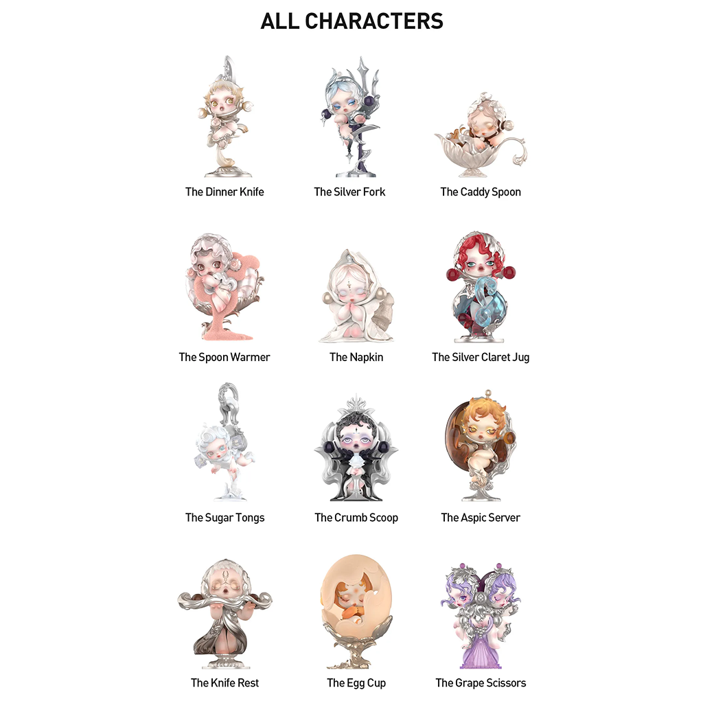 SKULLPANDA The Feast Begins Series Figures 1pc