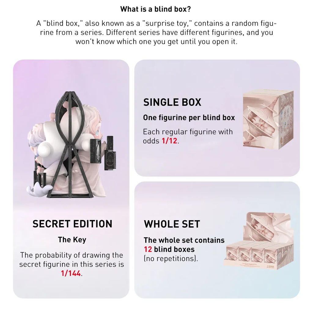 POP MART SKULLPANDA The Paradox Series Figures Blind Box