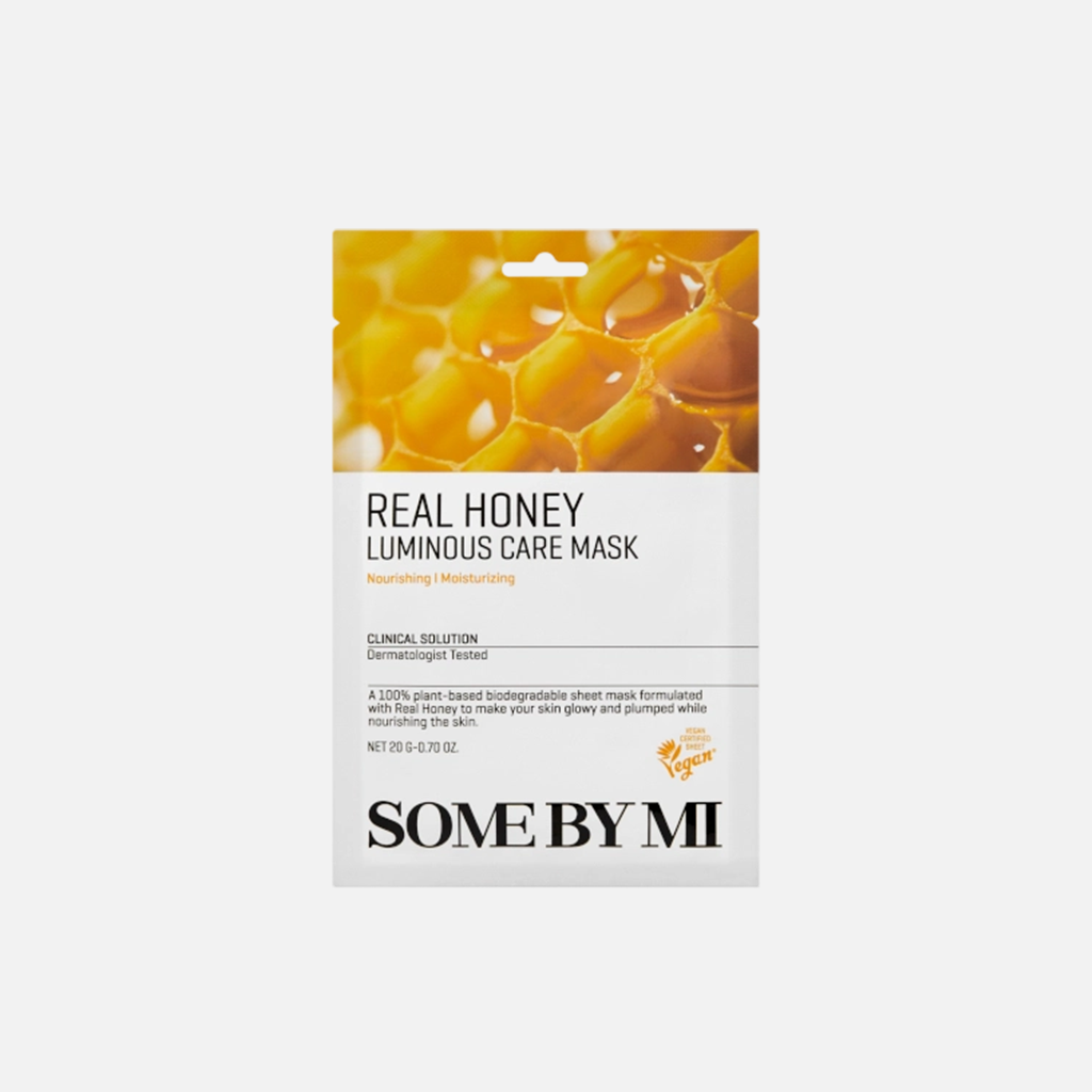 SOME BY MI Real Honey Luminous Care Mask 1pc