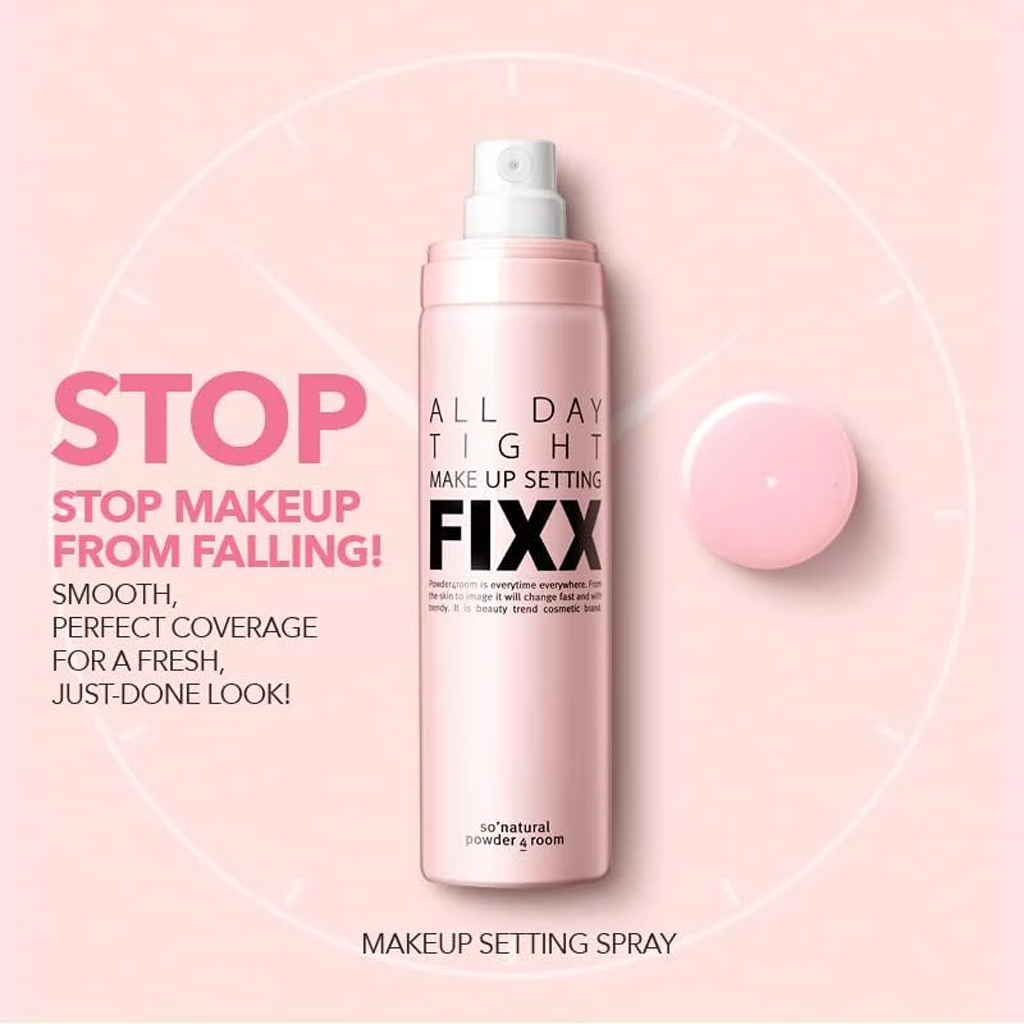 SO NATURAL All Day TIght Make Up Setting Fixx 75 ml