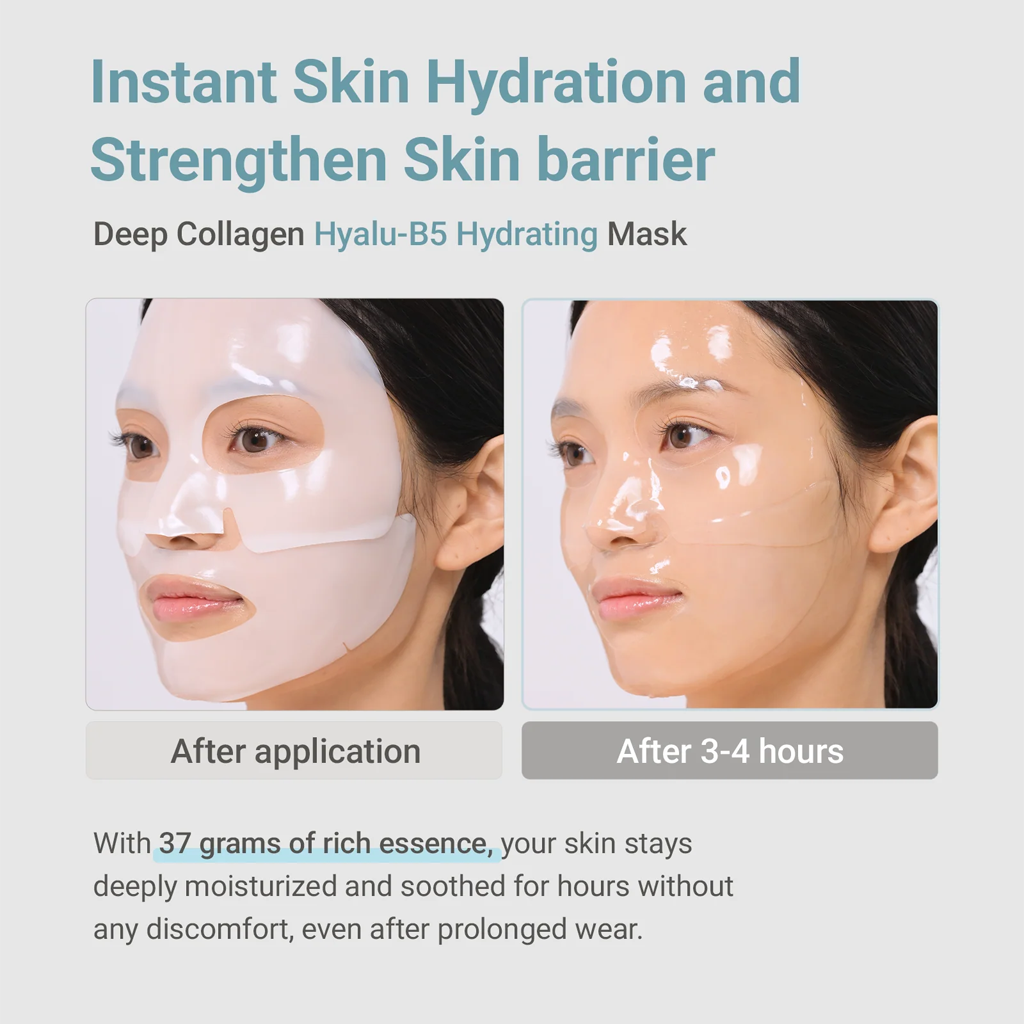 SUNGBOON EDITOR Deep Collagen Hyalu-B5 Hydrating Mask 4 pcs