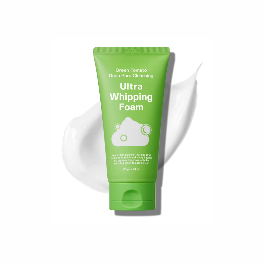 SUNGBOON EDITOR Green Tomato Deep Pore Cleansing Ultra Whipping Foam 120g