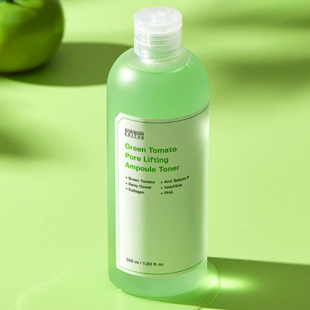 SUNGBOON EDITOR 绿番茄紧致毛孔安瓶爽肤水 350ml